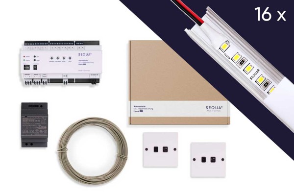 Streifen-Deal des Monats: Komplettset Home NEO mit 16 x 100 cm LED-Streifen (120 LED/m, 4000 K)