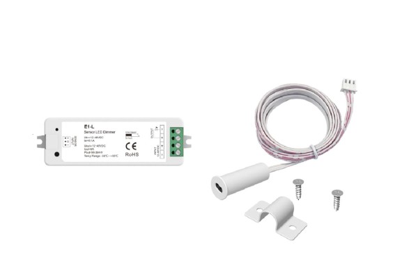 Sensor LED-Dimmer – 12–48 V, 8 A mit Sensor nach Wahl